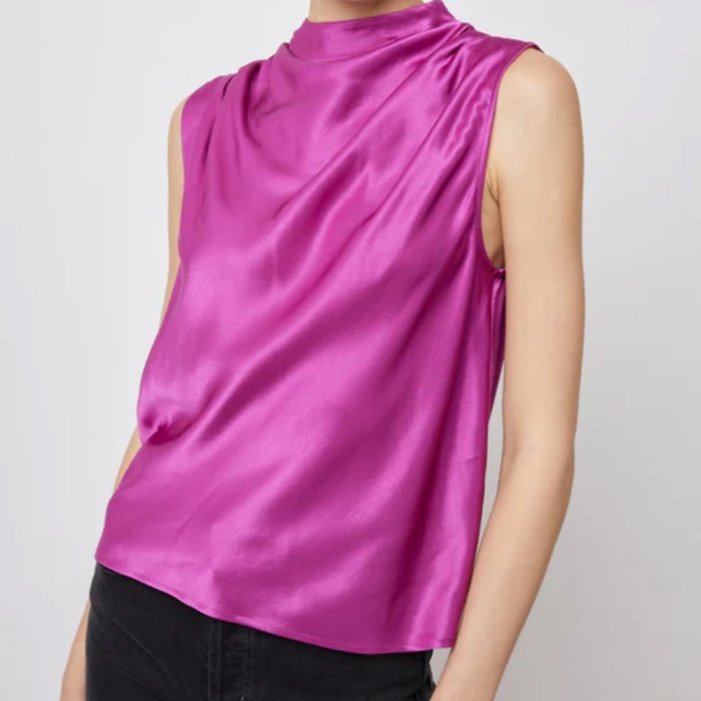 Rails
Kaleen Ruched Funnel Neck Top